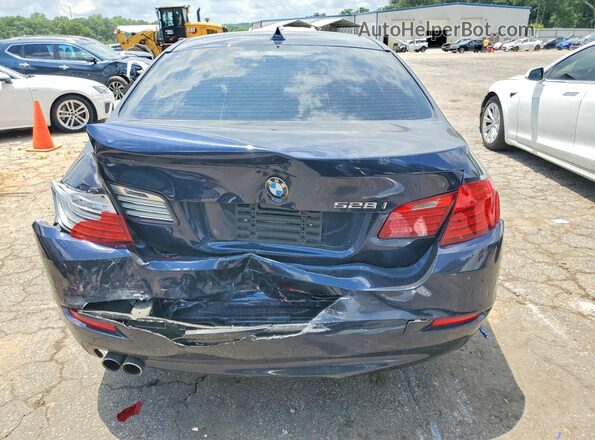 WBA5A5C58GG352202 2016 BMW 5 SERIES Синий Вид сзади