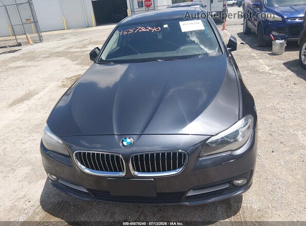 WBA5A5C59GG347140 2016 BMW 5 SERIES Gray Front view
