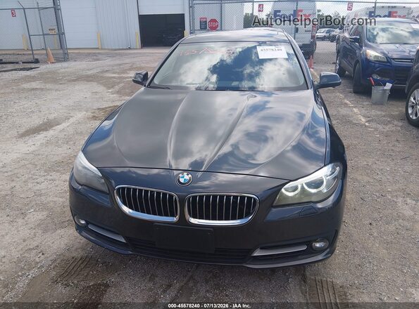 WBA5A5C59GG347140 2016 BMW 5 SERIES Gray Instrument cluster view