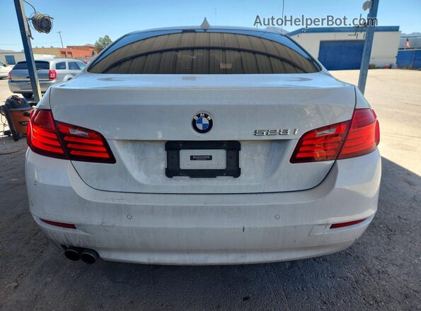 WBA5A5C59GG350524 2016 BMW 5 SERIES White Vista trasera