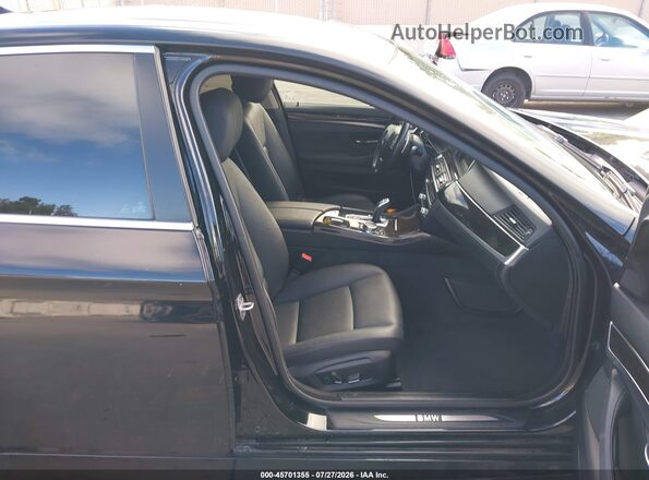 WBA5A5C59GG352256 2016 BMW 5 SERIES Черный Вид салона спереди