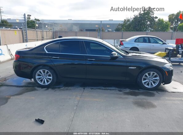 WBA5A5C59GG352256 2016 BMW 5 SERIES Черный Вид задней части салона