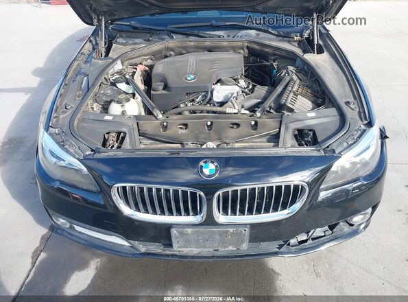 WBA5A5C59GG352256 2016 BMW 5 SERIES Черный Вид сзади