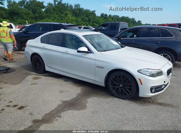 WBA5A5C5XGG348829 2016 BMW 5 SERIES White უკანა სალონის ხედი