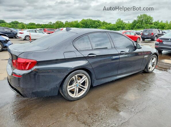 WBA5A7C50GG147128 2016 BMW 5 SERIES Black Задня права чверть