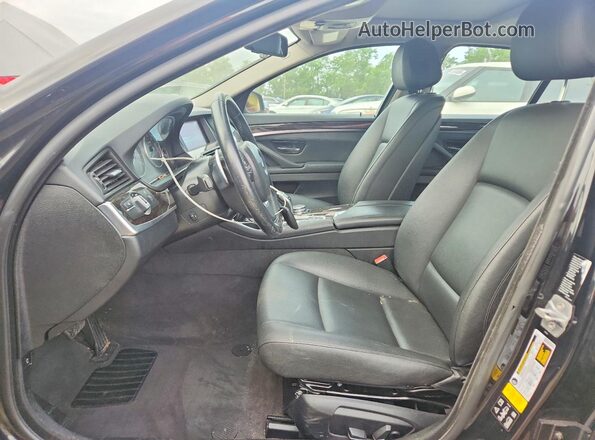 WBA5A7C51GG144271 2016 BMW 5 SERIES Black Vista interior delantera