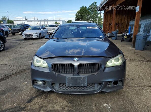 WBA5A7C51GG145520 2016 BMW 5 SERIES Gray წინა ხედი