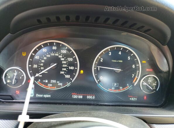 WBA5A7C51GG145520 2016 BMW 5 SERIES Gray ხელსაწყოთა პანელის ხედი