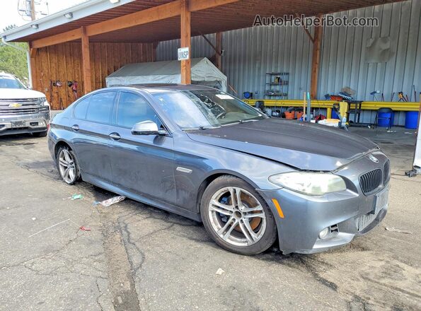 WBA5A7C51GG145520 2016 BMW 5 SERIES Gray წინა მარჯვენა