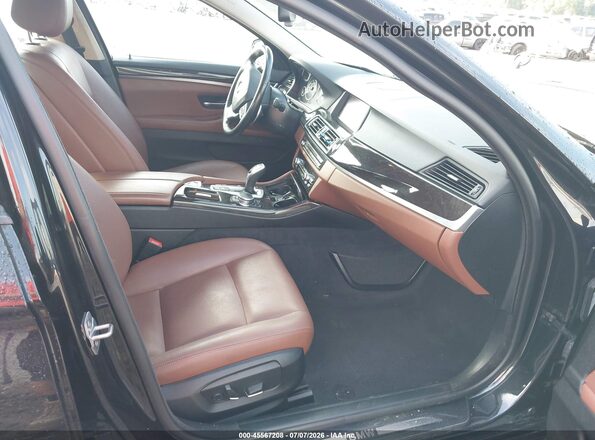 WBA5A7C51GG151933 2016 BMW 5 SERIES Черный Вид салона спереди