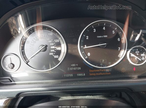 WBA5A7C51GG151933 2016 BMW 5 SERIES Черный Вид задних сидений