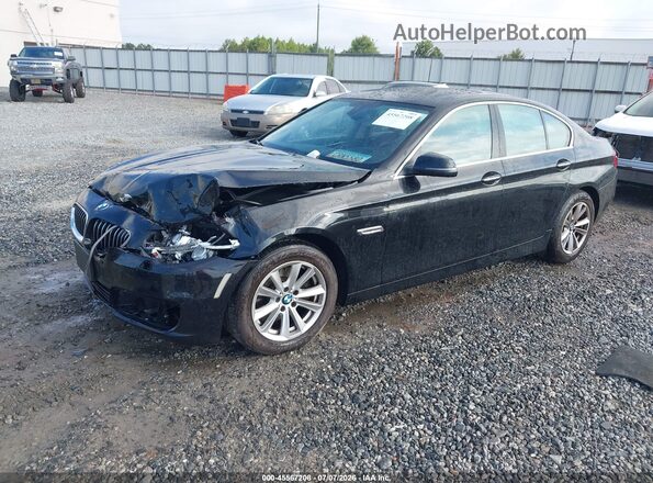 WBA5A7C51GG151933 2016 BMW 5 SERIES Черный Передняя левая четверть
