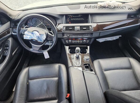 WBA5A7C52GG144974 2016 BMW 5 SERIES White Widok deski rozdzielczej
