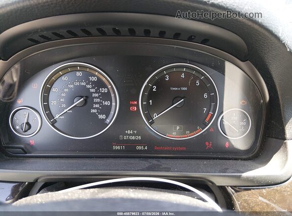 WBA5A7C52GG146630 2016 BMW 5 SERIES Gray უკანა სავარძლების ხედი