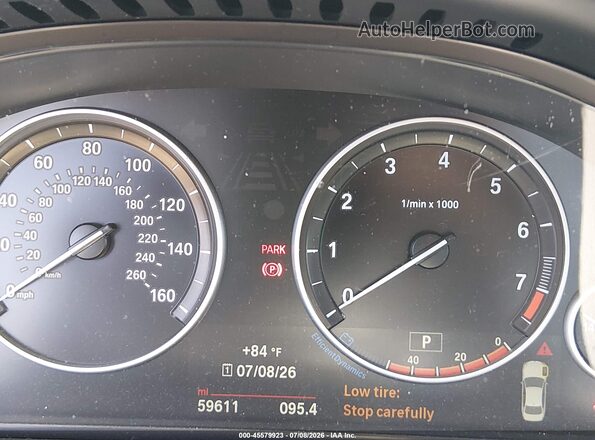 WBA5A7C52GG146630 2016 BMW 5 SERIES Gray 