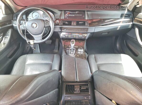 WBA5A7C57GG151502 2016 BMW 5 SERIES Black Widok deski rozdzielczej