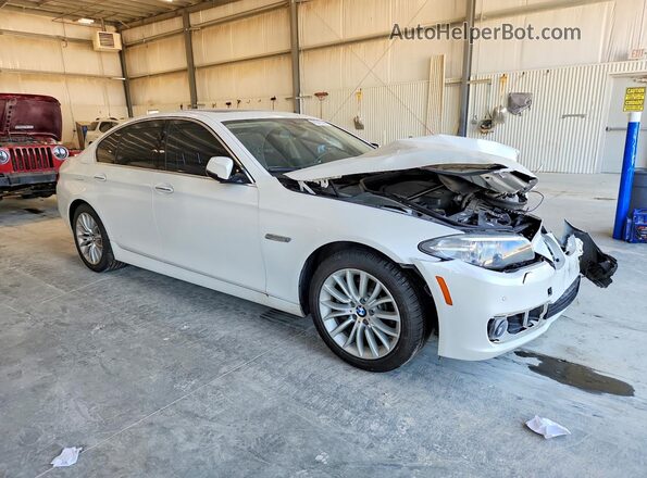 WBA5A7C5XGG145158 2016 BMW 5 SERIES White Передня права чверть