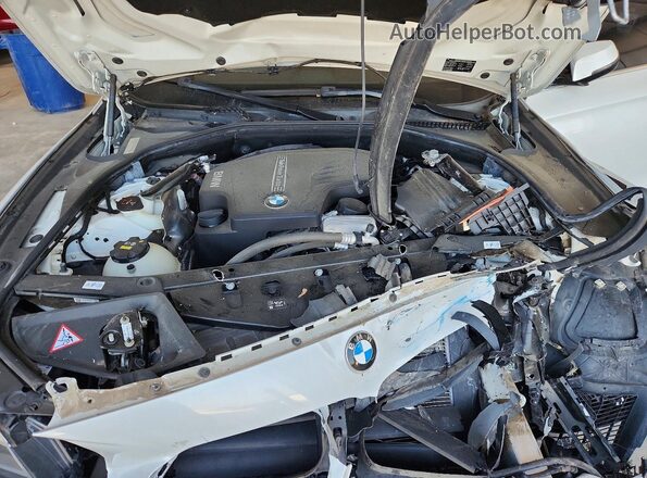 WBA5A7C5XGG145158 2016 BMW 5 SERIES White Вид задньої частини салону
