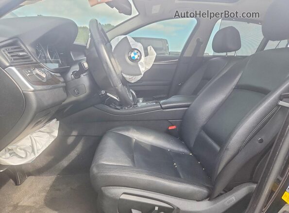 WBA5B1C50GG133143 2016 BMW 5 SERIES Black Front interior view