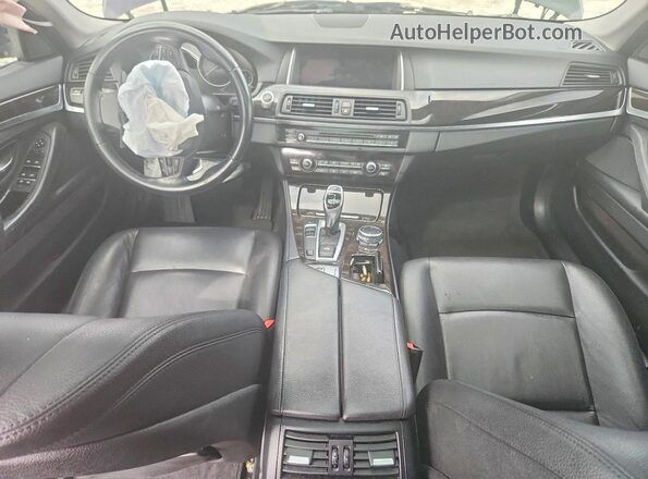 WBA5B1C50GG133143 2016 BMW 5 SERIES Black Dashboard view