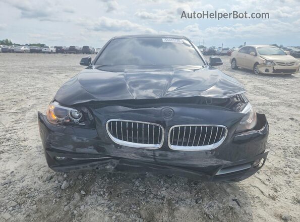 WBA5B1C50GG133143 2016 BMW 5 SERIES Black Front view