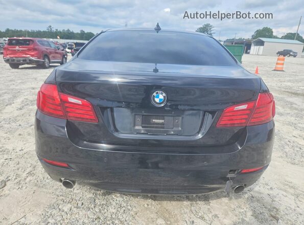 WBA5B1C50GG133143 2016 BMW 5 SERIES Black Rear view
