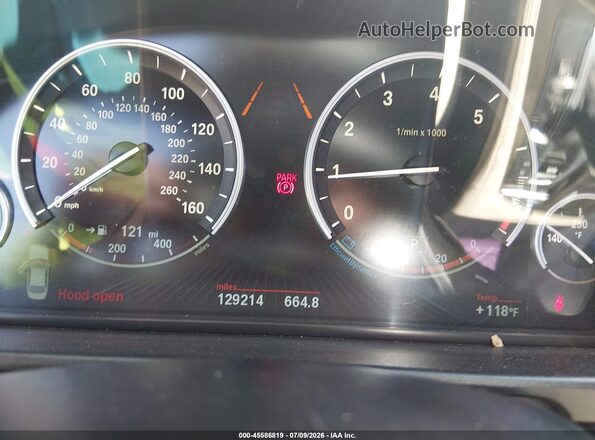 WBA5B1C51GG134866 2016 BMW 5 SERIES Gray უკანა სავარძლების ხედი