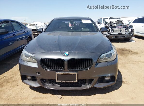 WBA5B1C51GG134866 2016 BMW 5 SERIES Gray ხელსაწყოთა პანელის ხედი