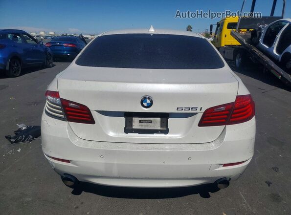 WBA5B1C52GG131765 2016 BMW 5 SERIES Белый Вид сзади