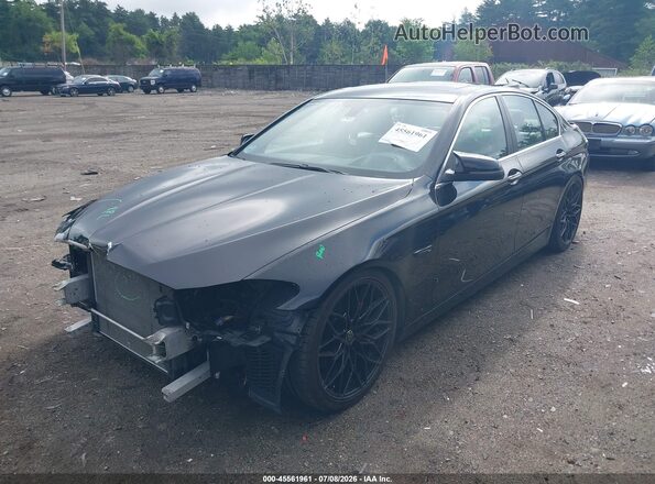 WBA5B1C52GG133497 2016 BMW 5 SERIES Black Vista tres cuartos delantera izquierda