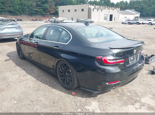 WBA5B1C52GG133497 2016 BMW 5 SERIES Black Trasero izquierdo