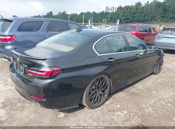 WBA5B1C52GG133497 2016 BMW 5 SERIES Black Trasero derecho