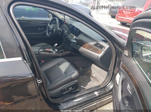 WBA5B1C52GG133497 2016 BMW 5 SERIES Black Vista interior delantera