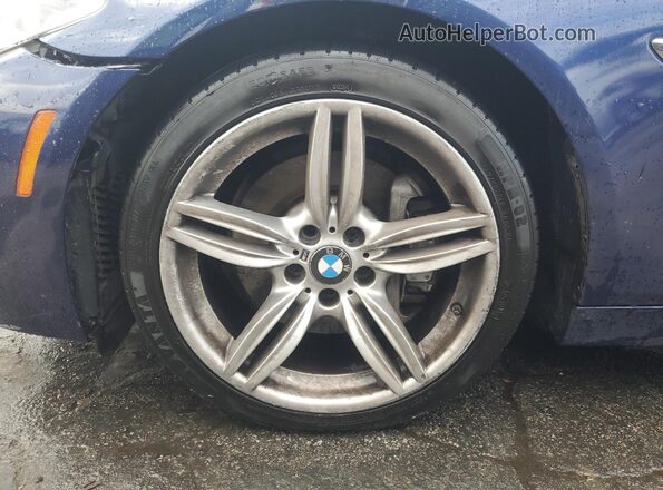 WBA5B1C52GG552501 2016 BMW 5 SERIES Синий Панорамный вид салона 360°