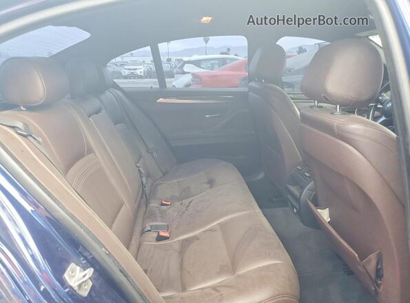 WBA5B1C52GG552501 2016 BMW 5 SERIES Синий Вид задних сидений