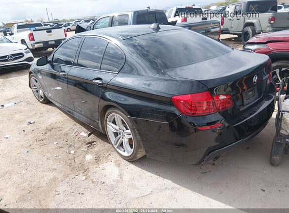 WBA5B1C53GG131418 2016 BMW 5 SERIES Черный Задняя левая четверть