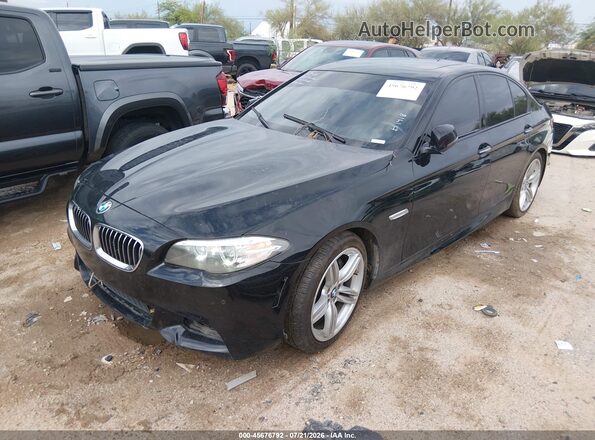 WBA5B1C53GG131418 2016 BMW 5 SERIES Черный Передняя левая четверть