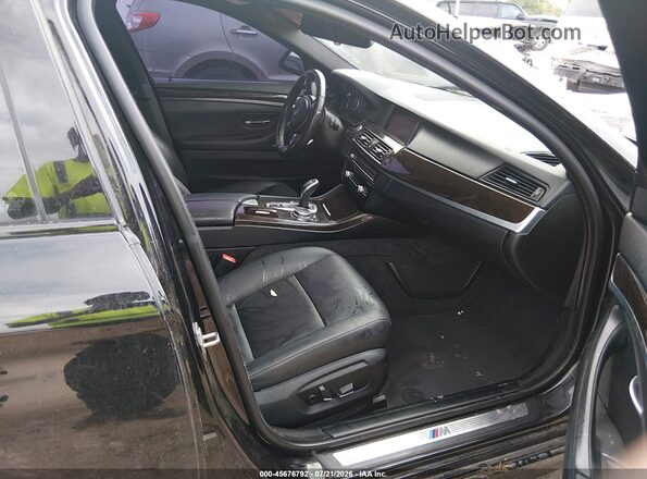 WBA5B1C53GG131418 2016 BMW 5 SERIES Черный Вид салона спереди