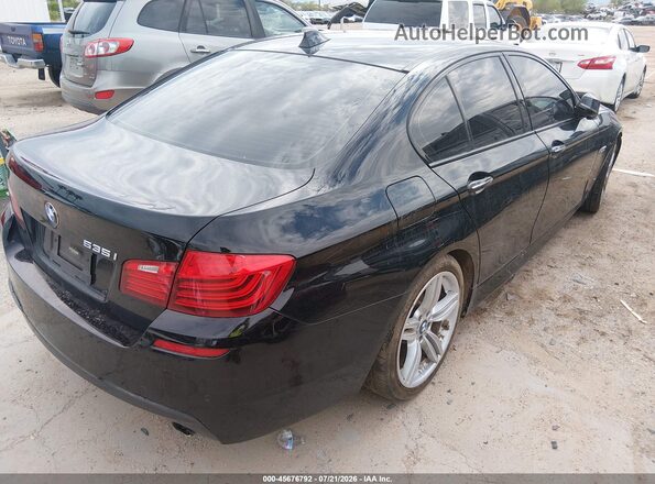 WBA5B1C53GG131418 2016 BMW 5 SERIES Черный Задняя правая четверть