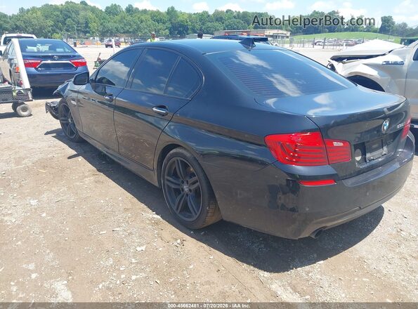 WBA5B1C54GG130505 2016 BMW 5 SERIES Black Rear left