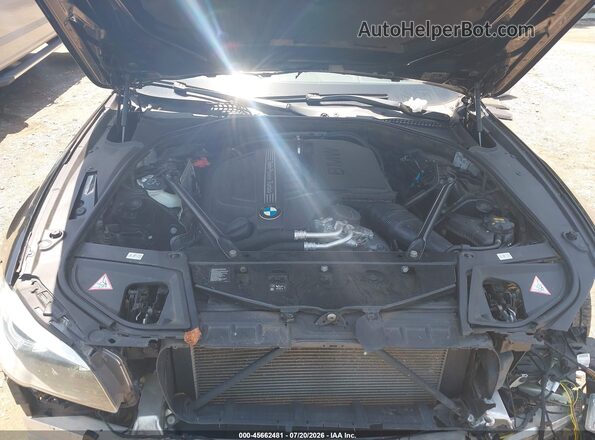 WBA5B1C54GG130505 2016 BMW 5 SERIES Black Rear view