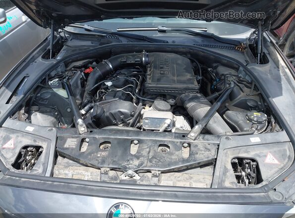 WBA5B1C56GG131316 2016 BMW 5 SERIES Black უკანა ხედი