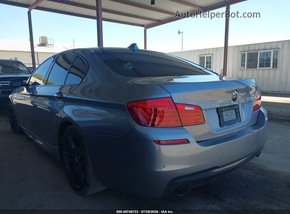 WBA5B1C58GG133584 2016 BMW 5 SERIES Gray Trasero izquierdo