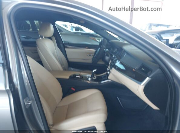 WBA5B1C58GG133584 2016 BMW 5 SERIES Gray Vista interior delantera