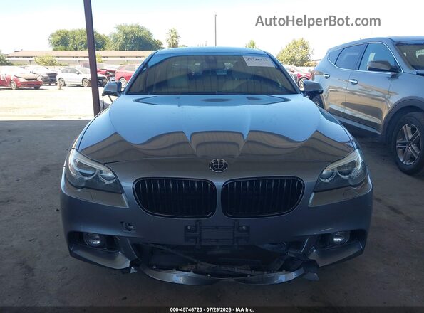 WBA5B1C58GG133584 2016 BMW 5 SERIES Gray Vista del cuadro de instrumentos