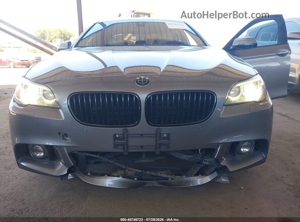 WBA5B1C58GG133584 2016 BMW 5 SERIES Gray Vista frontal