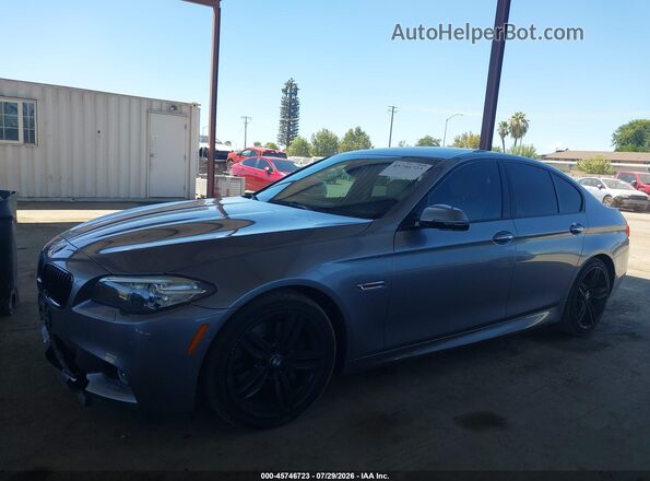 WBA5B1C58GG133584 2016 BMW 5 SERIES Gray Vista interior de 360 grados