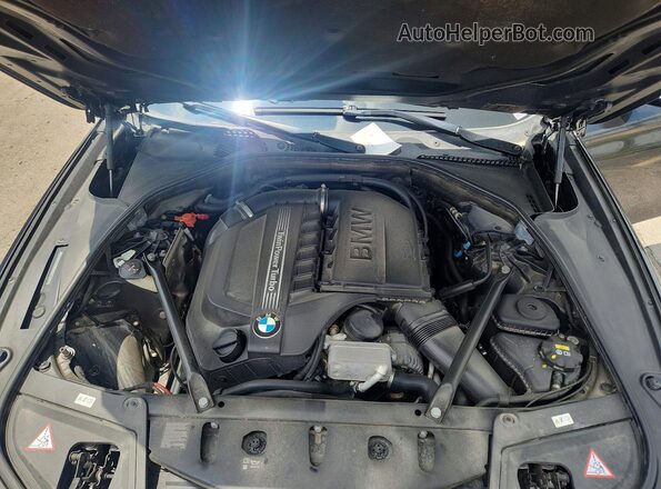 WBA5B3C50GG256257 2016 BMW 5 SERIES Серый Вид задней части салона
