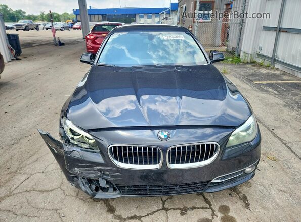 WBA5B3C50GG256257 2016 BMW 5 SERIES Серый Вид спереди