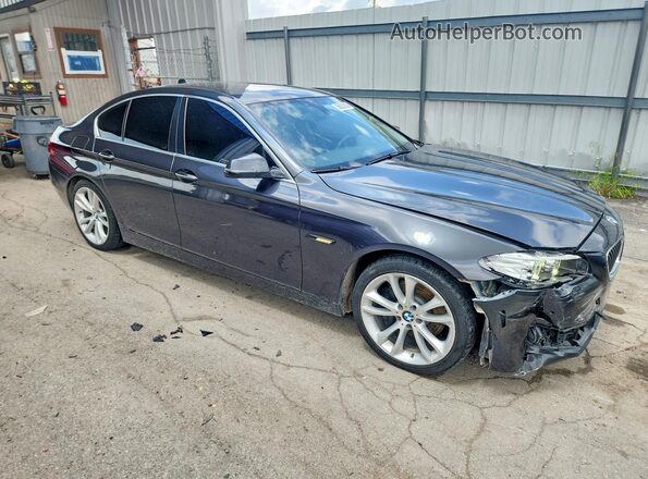 WBA5B3C50GG256257 2016 BMW 5 SERIES Серый Передняя правая четверть